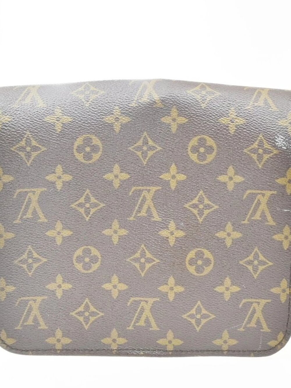 LOUIS VUITTON Cartouchiere MM Shoulder Bag Monogram Leather Brown M51253 30KD743 - Picture 4 of 16